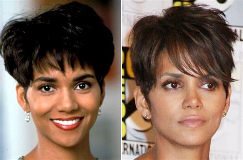 halle berry nose job|Famous Celebrity Nose Jobs